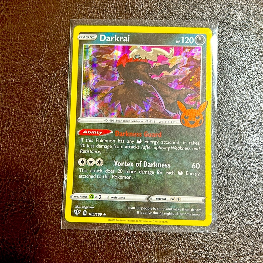 Darkrai Pokémon Card